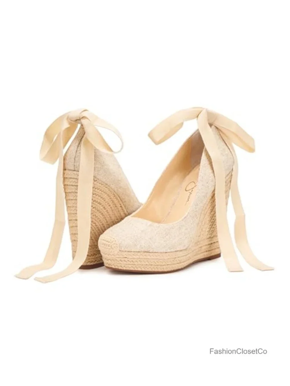 N/A braided espadrille